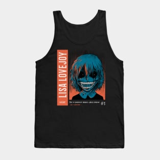 Scary Vintage Japanese Horror Anime "Lisa Lovejoy" Tank Top